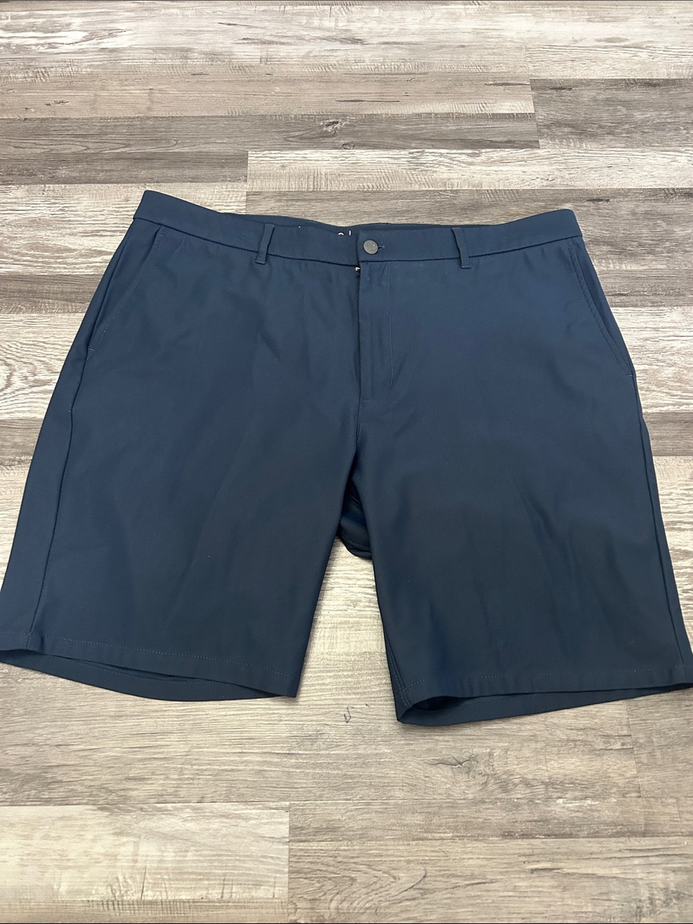 johnnie-O Midnight Navy Flat Front Shorts